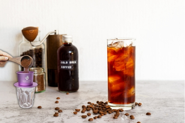 Pha coldbrew bằng phin truyền thống